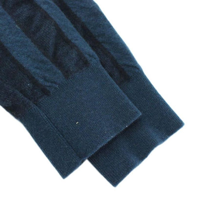 Hermes Made In Italy Knitted Sweater 100% Cashmere Long Sleeves Crew Neck H