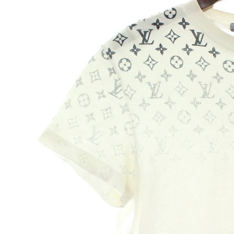 Louis Vuitton Monogram Gradient T-shirt Cut And Sewn Short Sleeves Crewneck XS