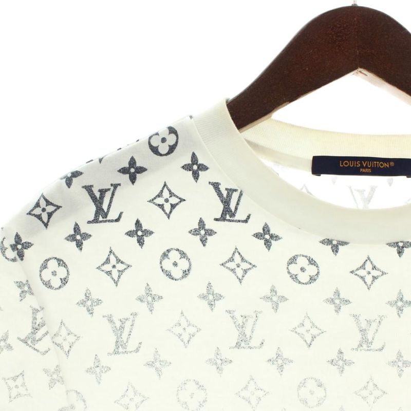 Louis Vuitton Monogram Gradient T-shirt Cut And Sewn Short Sleeves Crewneck XS