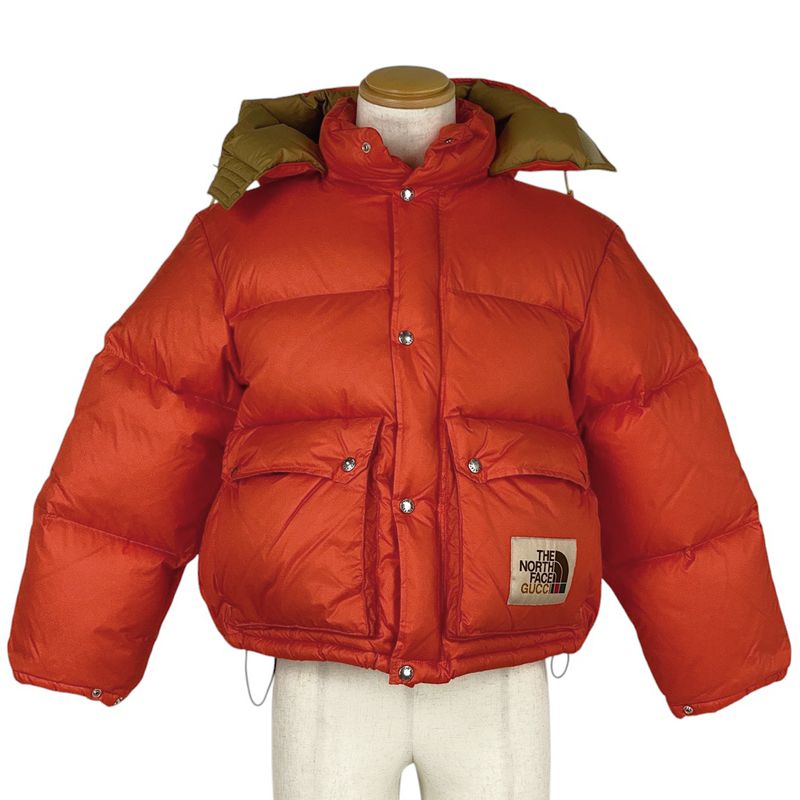 Gucci Logo Down Jacket the North Face the North Face Double Zip Outerwear Down