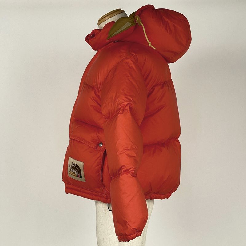 Gucci Logo Down Jacket the North Face the North Face Double Zip Outerwear Down