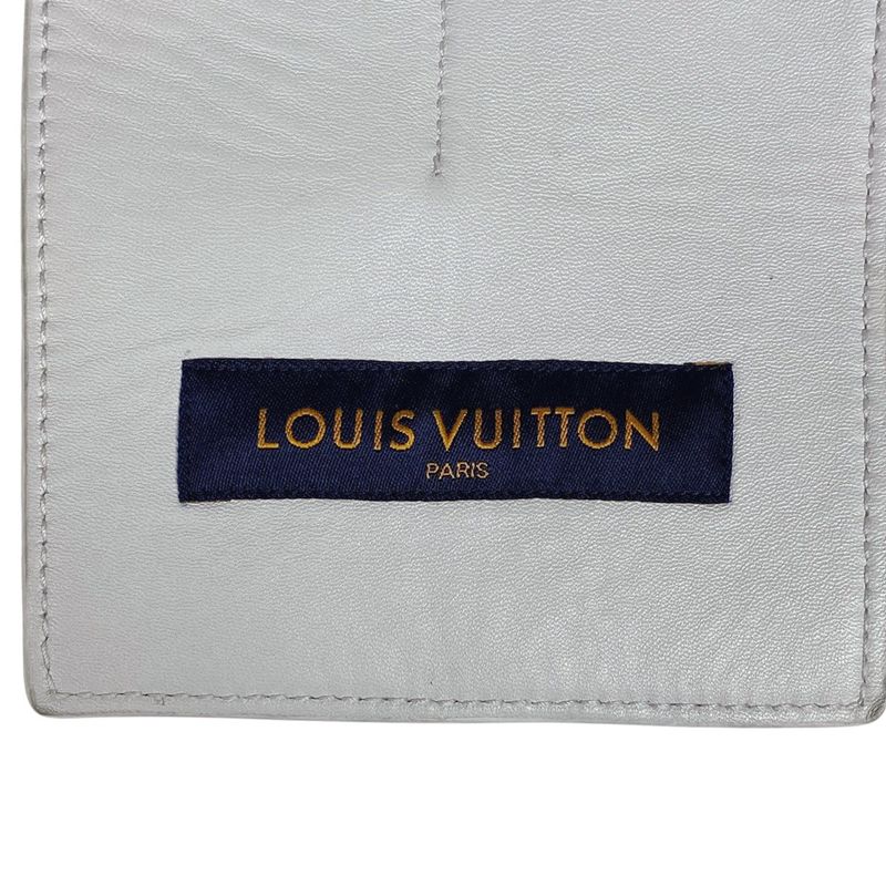 Louis Vuitton Harness Vest Monogram Virgil Abloh Pouch Top Vest Sheepskin White