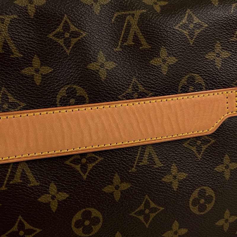 Louis Vuitton Abbess Messenger Bag Crossbody Shoulder Bag Monogram Brown M45257