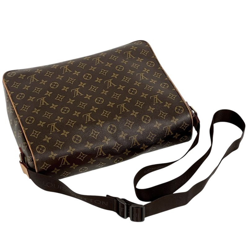 Louis Vuitton Abbess Messenger Bag Crossbody Shoulder Bag Monogram Brown M45257