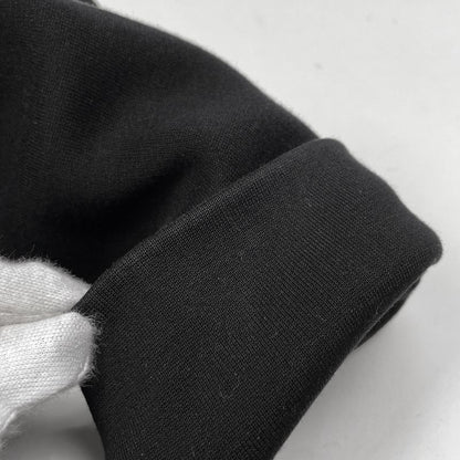 Prada Technical Cotton Hoodie Pullover Logo Top Hoodie Cotton Polyamide Black