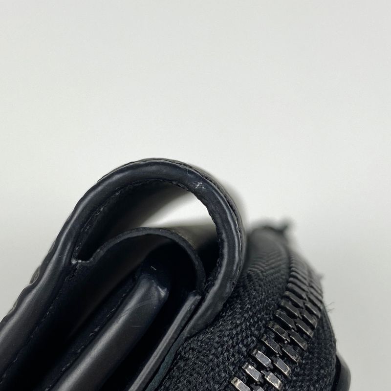 Louis Vuitton Portefeuille Pilot Monogram Trifold Wallet Taurillon Noir Black