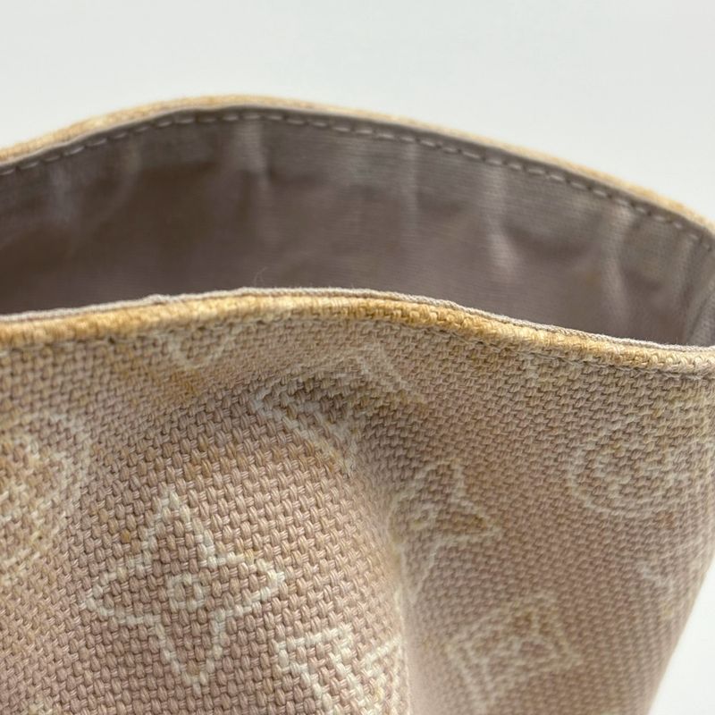 Louis Vuitton Cabas Ipanema GM Shoulder Bag with Pouch Tote Bag Canvas Sabre