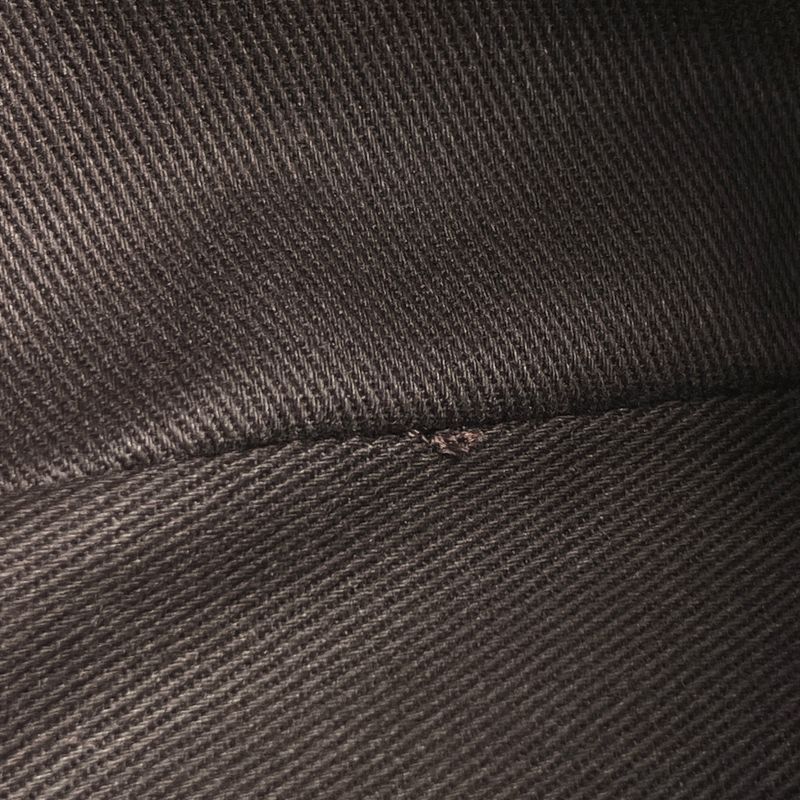 Celine Macadam Pattern Handbag Accessory Pouch Handbag Coated Canvas Brown Women