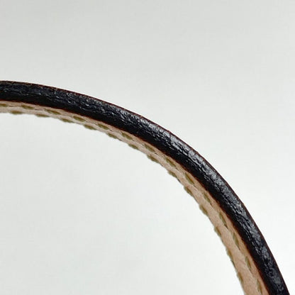 Celine Macadam Pattern Handbag Accessory Pouch Handbag Coated Canvas Brown Women