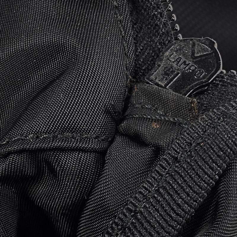 Prada Logo Plate Shoulder Bag Messenger Bag Shoulder Bag Nylon Nero (Black)