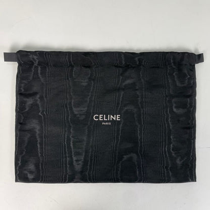 Celine Triomphe Pannier 2way Shoulder Bag Basket Bag Mini Handbag Raffia Beige