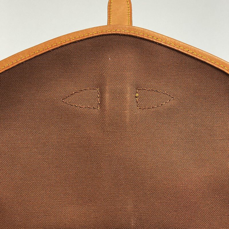 Louis Vuitton Saumur 30 Crossbody Shoulder Bag Monogram Brown M42256 Women