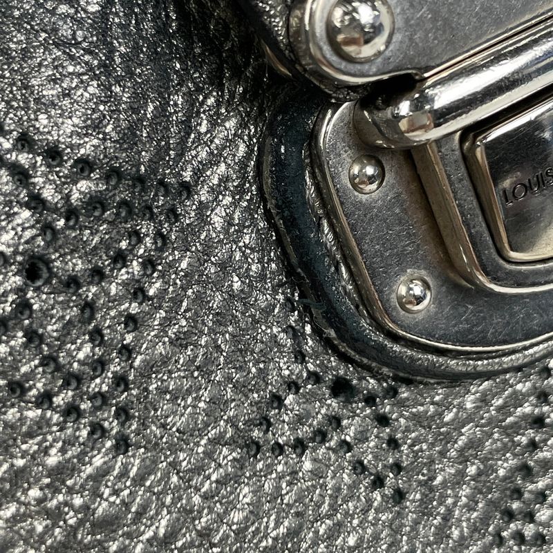 Louis Vuitton XS Perforated Shoulder Bag Monogram Mahina Arjun (Silver) M95718
