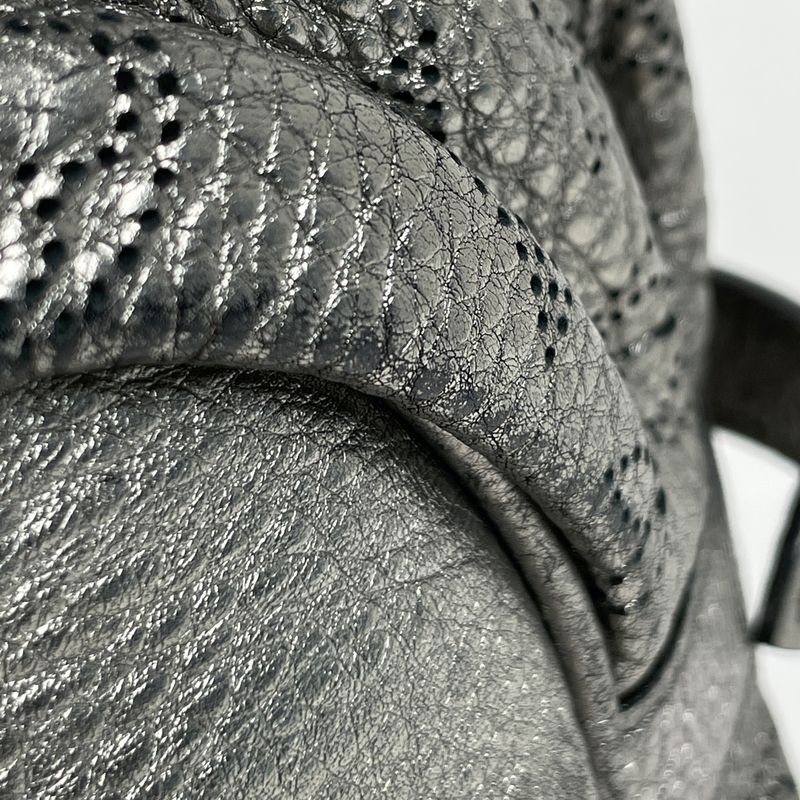 Louis Vuitton XS Perforated Shoulder Bag Monogram Mahina Arjun (Silver) M95718