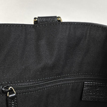 Gucci GG Pattern Tote Handbag Tote Bag GG Canvas Black Women