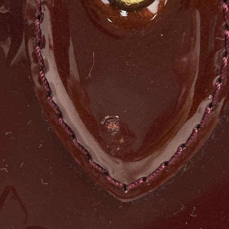 Louis Vuitton Melrose Avenue Handbag Enemel Patent Handbag Monogram Vernis