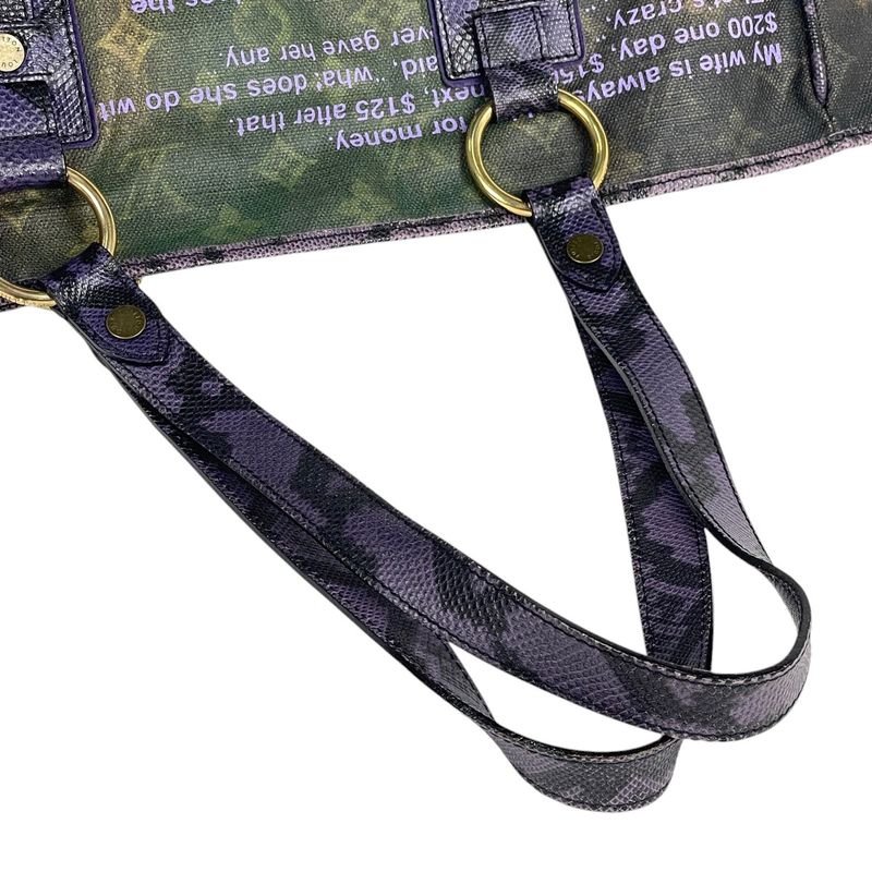 Louis Vuitton Heartbreak Monogram Jokes Shoulder Bag Tote Bag Monogram Viole