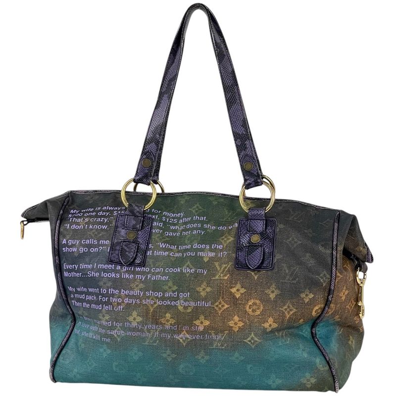 Louis Vuitton Heartbreak Monogram Jokes Shoulder Bag Tote Bag Monogram Viole