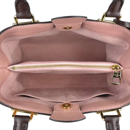 Louis Vuitton Brittany 2way Shoulder Bag Handbag Damier Brown Magnolia (Pink)