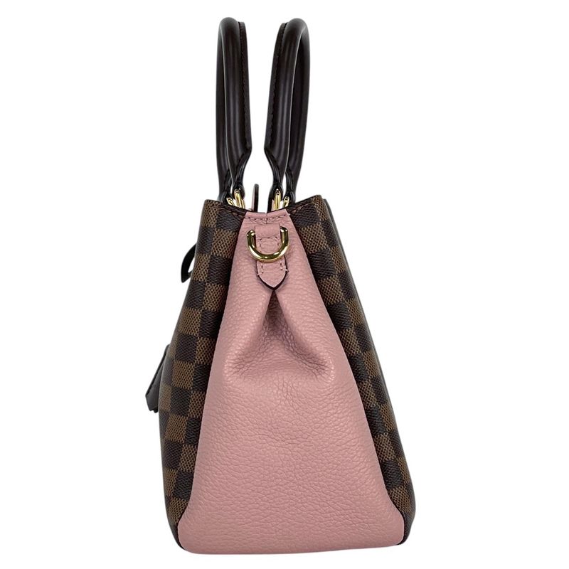 Louis Vuitton Brittany 2way Shoulder Bag Handbag Damier Brown Magnolia (Pink)