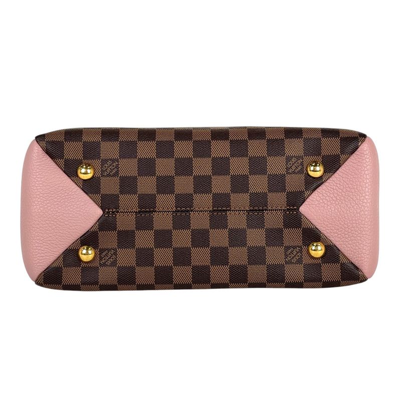 Louis Vuitton Brittany 2way Shoulder Bag Handbag Damier Brown Magnolia (Pink)