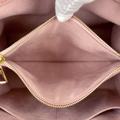 Louis Vuitton Brittany 2way Shoulder Bag Handbag Damier Brown Magnolia (Pink)