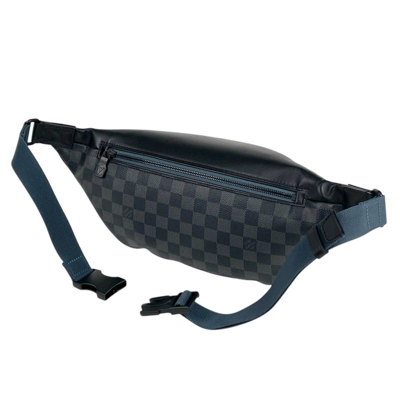 Louis Vuitton Discovery Bum Bag Waist Bag Body Bag Damier Graphite Noir Black
