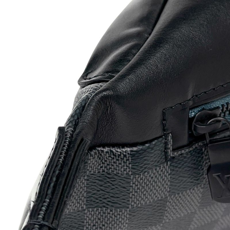 Louis Vuitton Discovery Bum Bag Waist Bag Body Bag Damier Graphite Noir Black