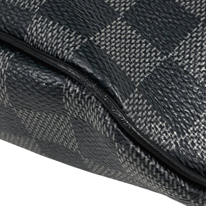 Louis Vuitton Discovery Bum Bag Waist Bag Body Bag Damier Graphite Noir Black