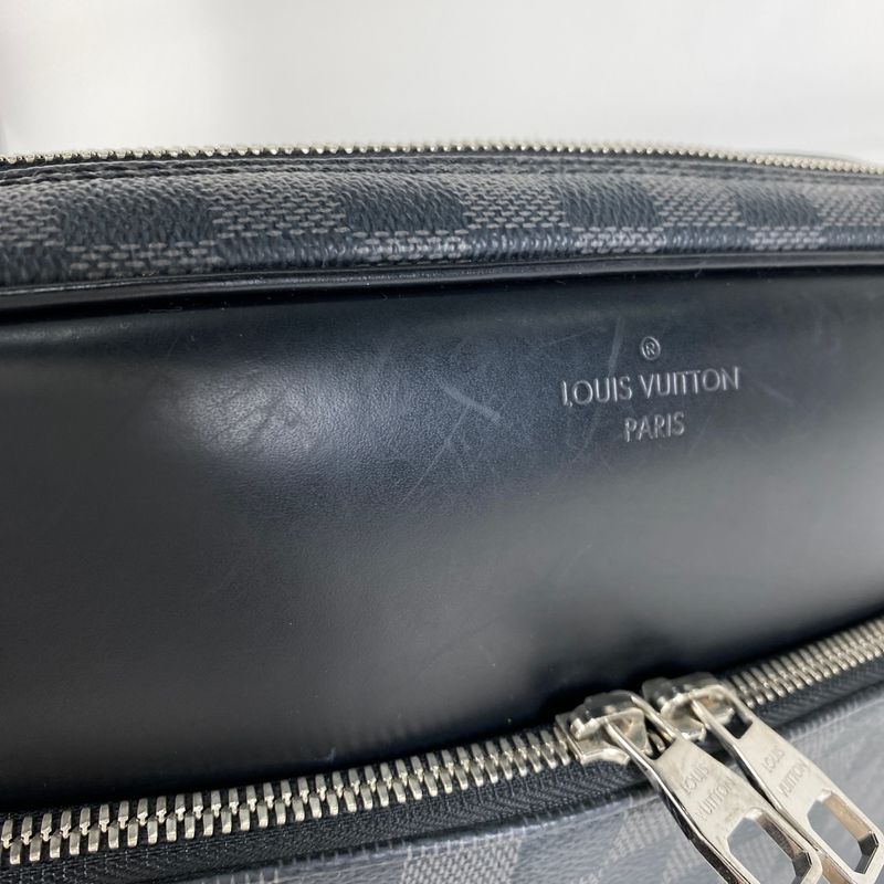 Louis Vuitton Dayton PM Messenger Bag Shoulder Bag Damier Graphite Noir Black