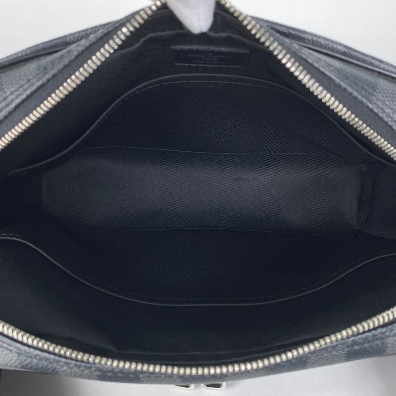 Louis Vuitton Dayton PM Messenger Bag Shoulder Bag Damier Graphite Noir Black