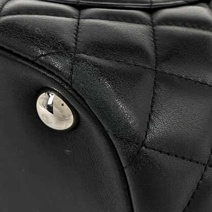 Chanel Cambon Line Large Tote Bag Coco Mark Shoulder Bag Tote Leather Black