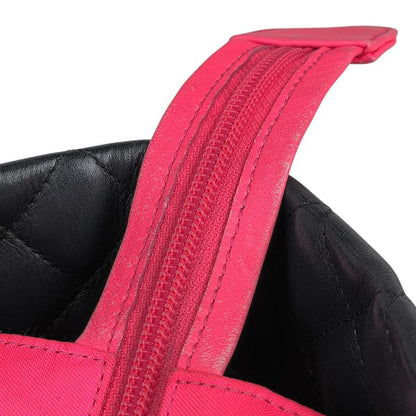 Chanel Cambon Line Large Tote Bag Coco Mark Shoulder Bag Tote Leather Black