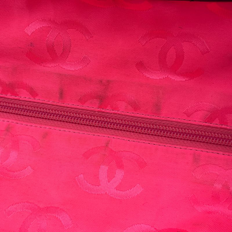 Chanel Cambon Line Large Tote Bag Coco Mark Shoulder Bag Tote Leather Black