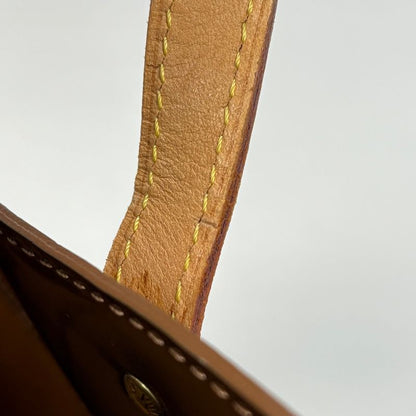 Louis Vuitton Reed PM Tote Bag Enamel Patent Handbag Monogram Vernis Bronze