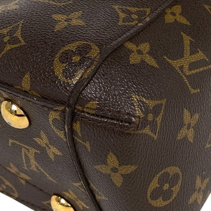 Louis Vuitton Montaigne BB Shoulder Bag 2way Handbag Monogram Brown M41055 Women