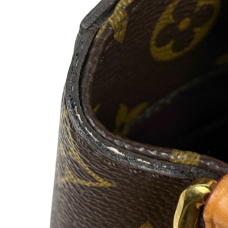 Louis Vuitton Montaigne BB Shoulder Bag 2way Handbag Monogram Brown M41055 Women