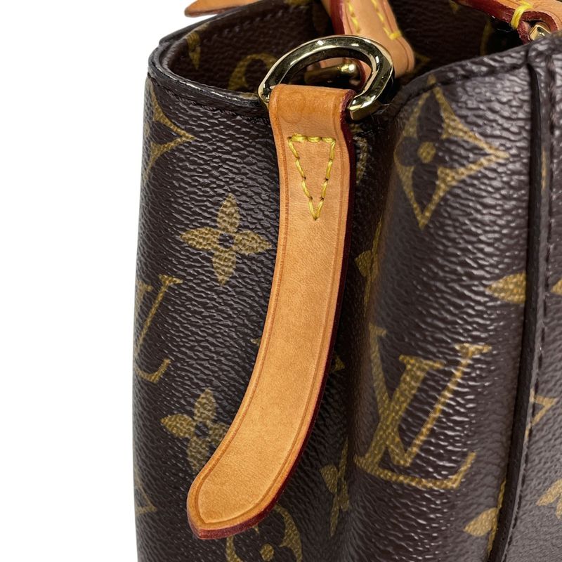 Louis Vuitton Montaigne BB Shoulder Bag 2way Handbag Monogram Brown M41055 Women