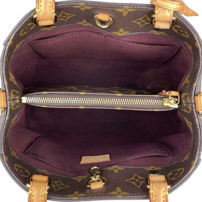 Louis Vuitton Montaigne BB Shoulder Bag 2way Handbag Monogram Brown M41055 Women