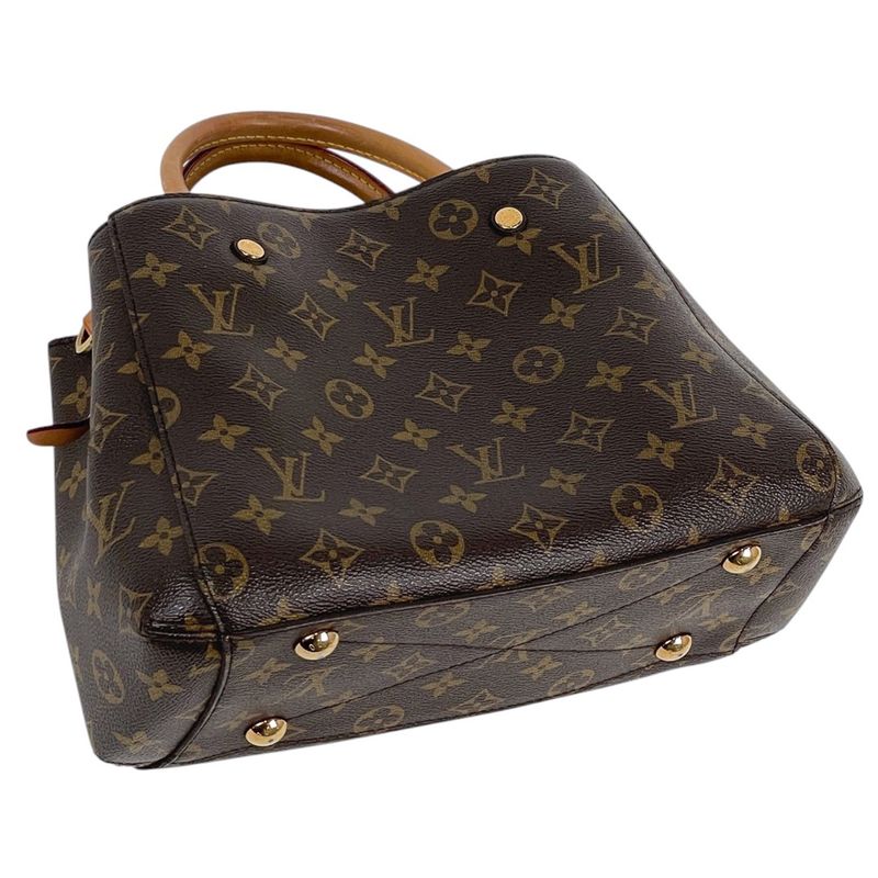 Louis Vuitton Montaigne BB Shoulder Bag 2way Handbag Monogram Brown M41055 Women