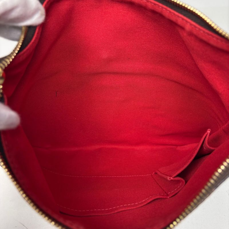 Louis Vuitton Bloomsbury PM Crossbody Shoulder Bag Damier Brown N42251 Women