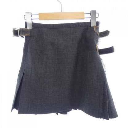 Prada Pleated Rush Stitch P147ze SOOO 17N1 Skirt