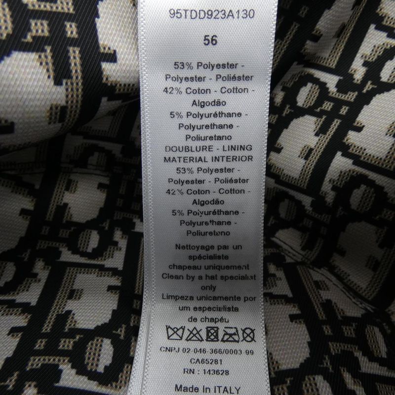 Christian DIOR Teddy-d Bob Hat Oblique 95tdd923a130 Hat