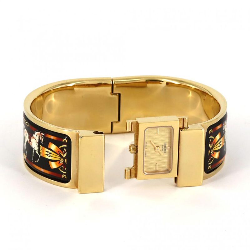 Hermes Roque Enamel GP Lo1.201 GP Quartz