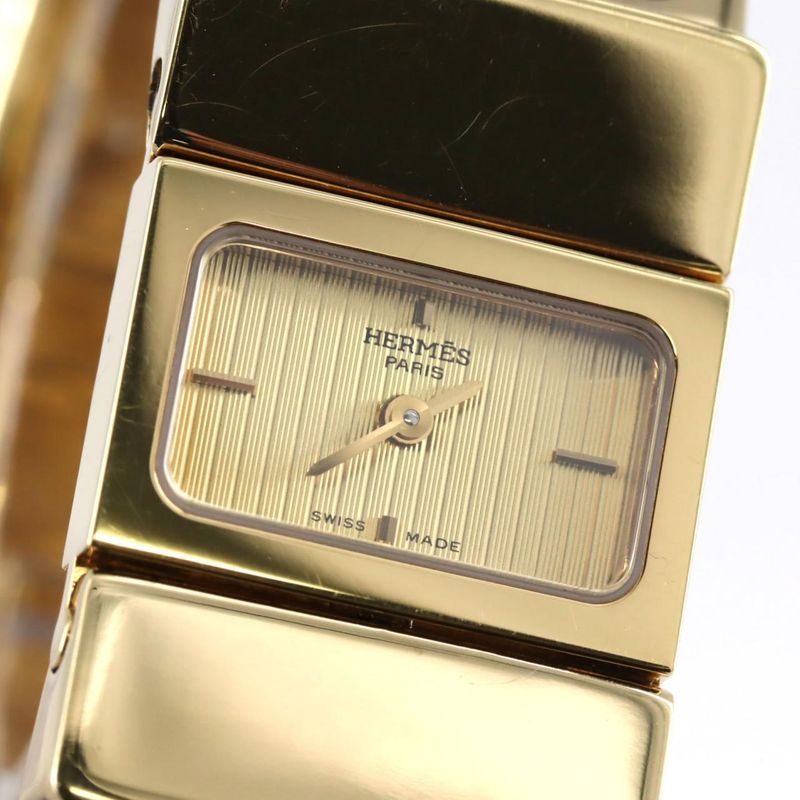 Hermes Roque Enamel GP Lo1.201 GP Quartz