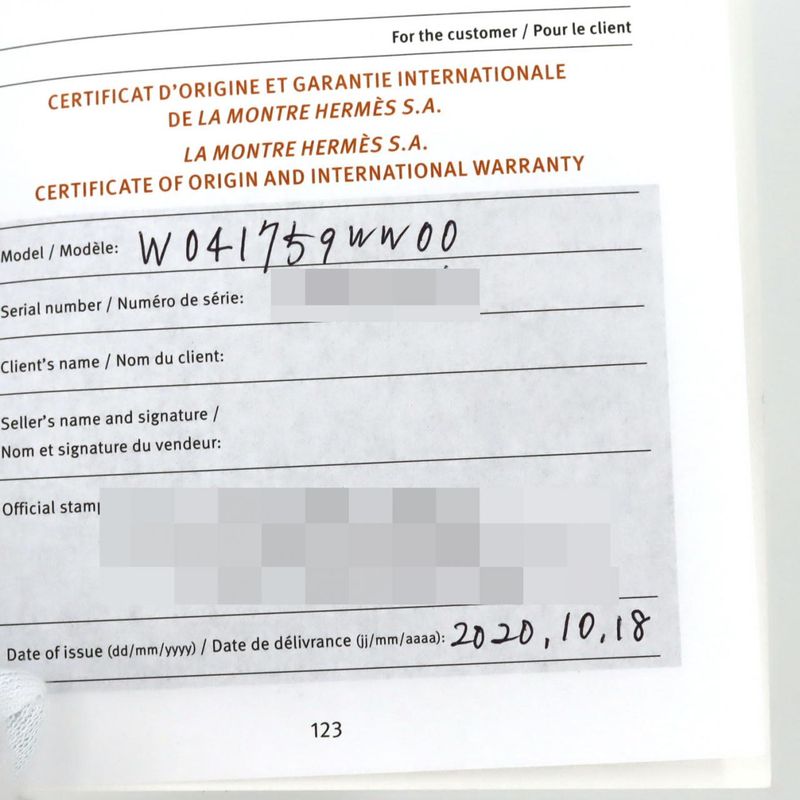 Hermes Slim De Hermes Ca2.810 SS Automatic