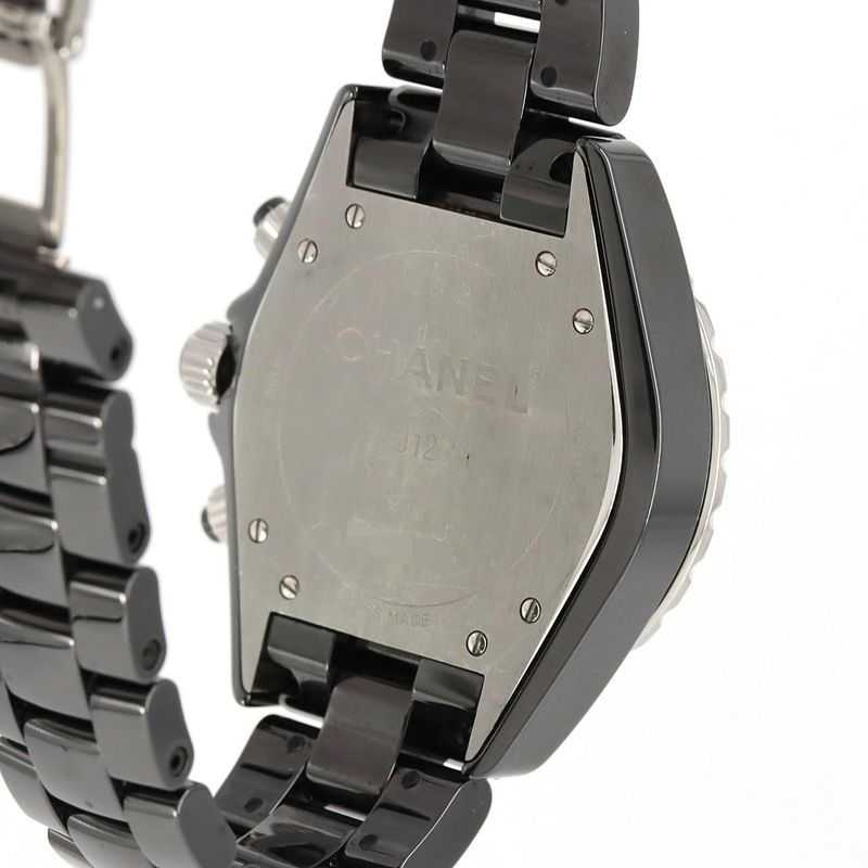 Chanel J12 Chronograph Ceramic 9P H2419 Ceramic Automatic