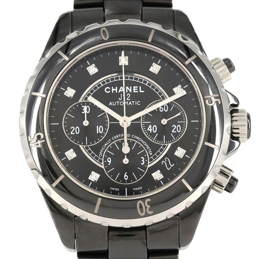 Chanel J12 Chronograph Ceramic 9P H2419 Ceramic Automatic