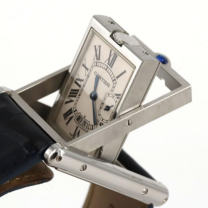 Cartier Tank Vasculante LM W1016055 SS Quartz