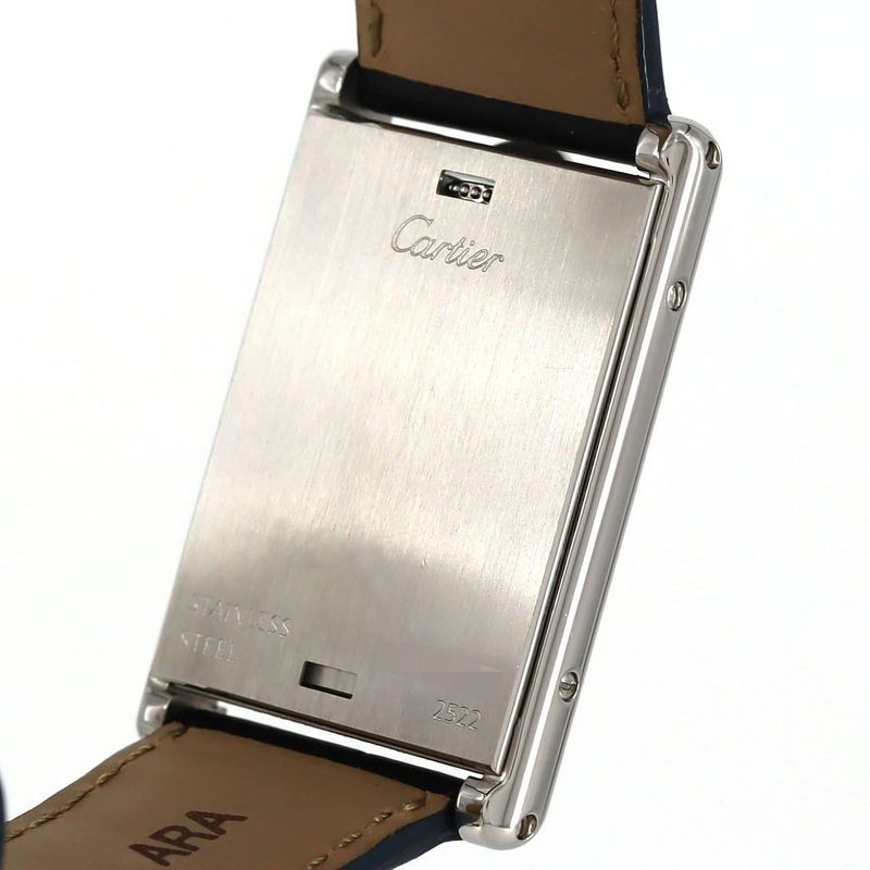 Cartier Tank Vasculante LM W1016055 SS Quartz